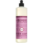 Dish soap MRS. MEYER'S CLEAN DAY Variety Pack 16 Oz. Includes 6 Scents (Lemon Verbena Lavender Basil Rosemary Honeysuckle Peony Scents) Bun